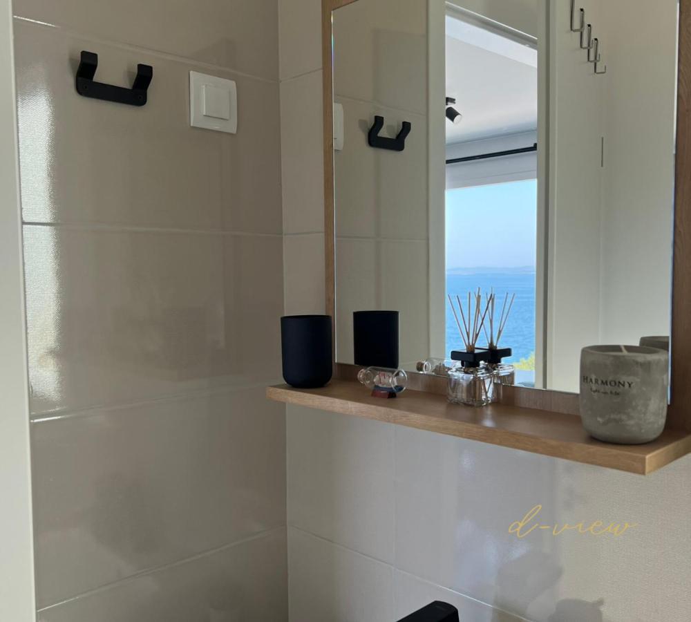 D-View Premium Mobile Home - Panoramic Seaview - 150 M From Beach, Free Parking Drage Buitenkant foto