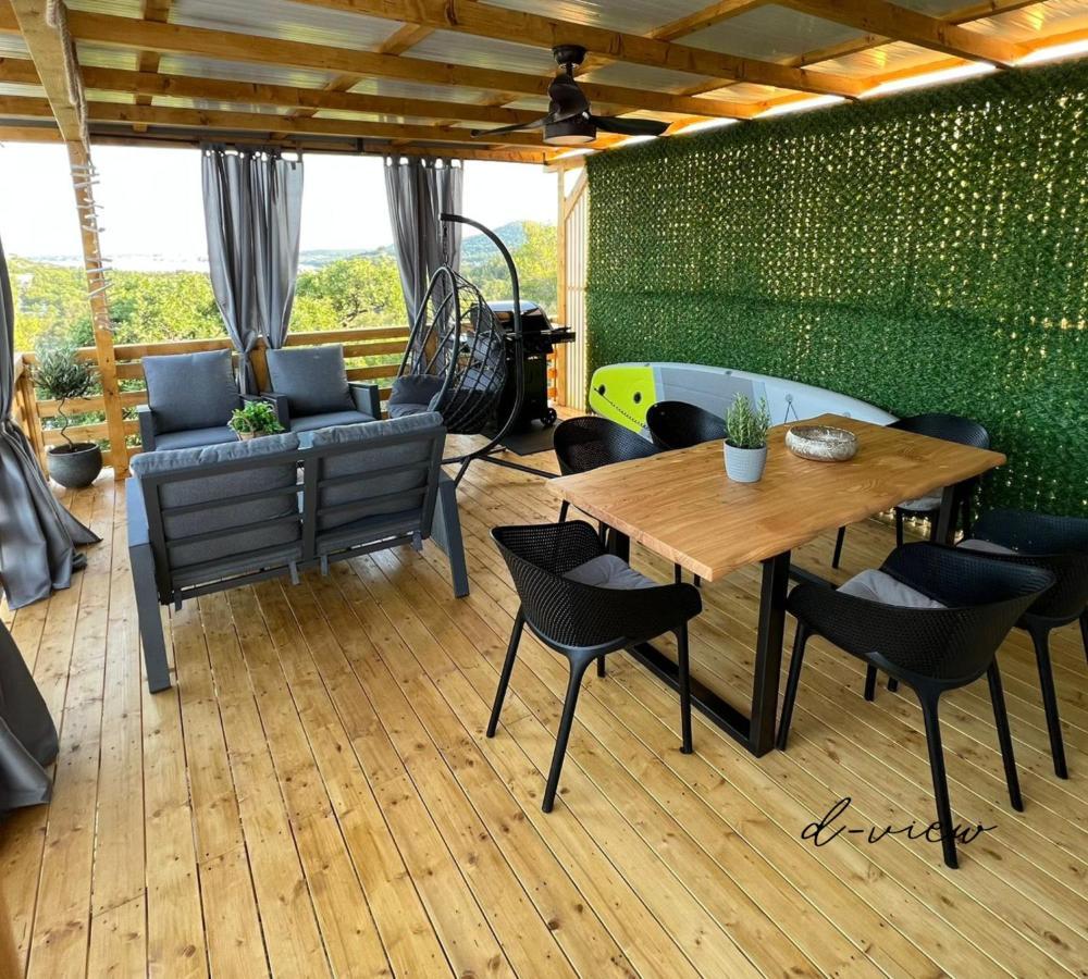 D-View Premium Mobile Home - Panoramic Seaview - 150 M From Beach, Free Parking Drage Buitenkant foto