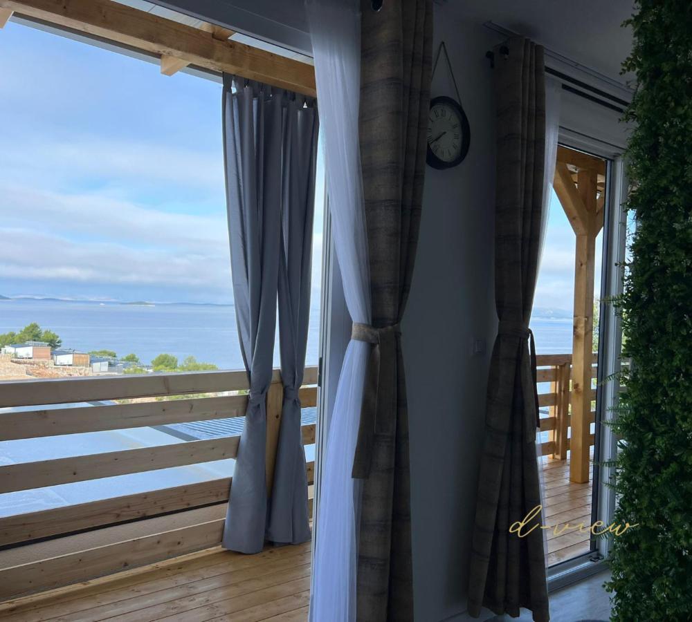 D-View Premium Mobile Home - Panoramic Seaview - 150 M From Beach, Free Parking Drage Buitenkant foto