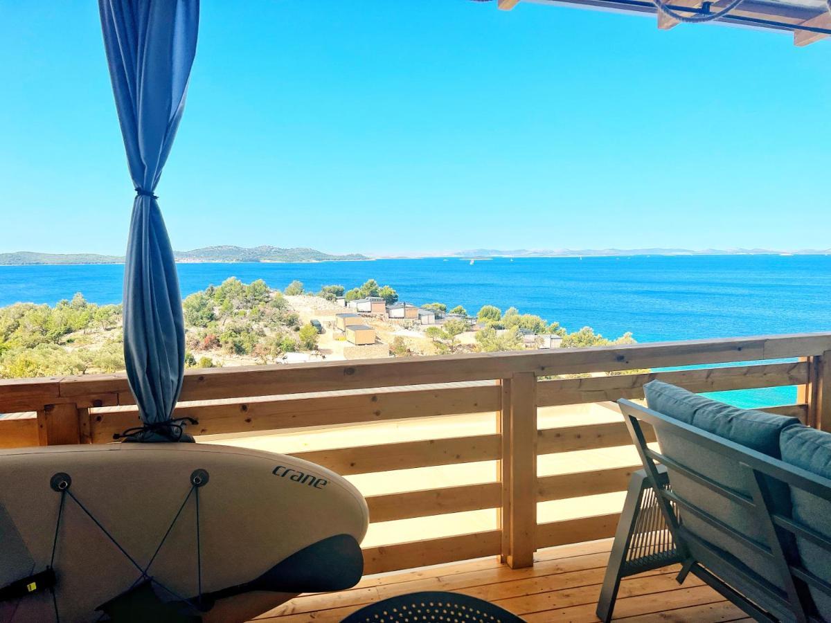 D-View Premium Mobile Home - Panoramic Seaview - 150 M From Beach, Free Parking Drage Buitenkant foto