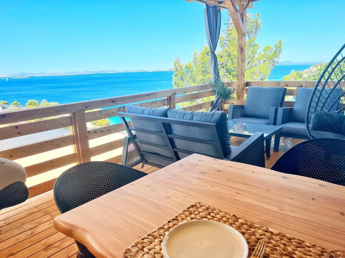 D-View Premium Mobile Home - Panoramic Seaview - 150 M From Beach, Free Parking Drage Buitenkant foto