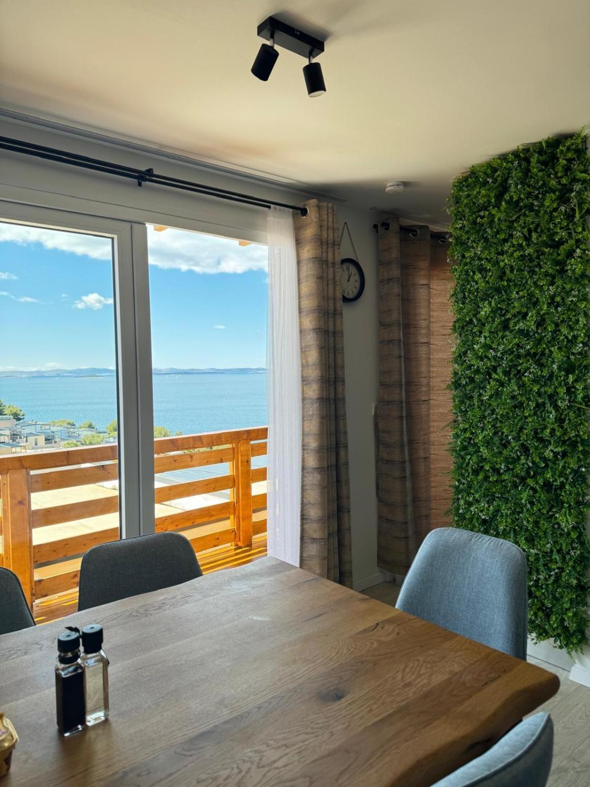 D-View Premium Mobile Home - Panoramic Seaview - 150 M From Beach, Free Parking Drage Buitenkant foto