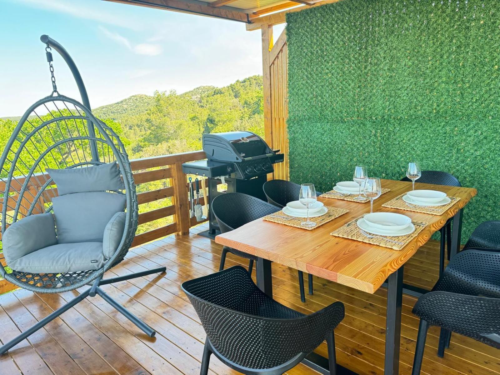 D-View Premium Mobile Home - Panoramic Seaview - 150 M From Beach, Free Parking Drage Buitenkant foto